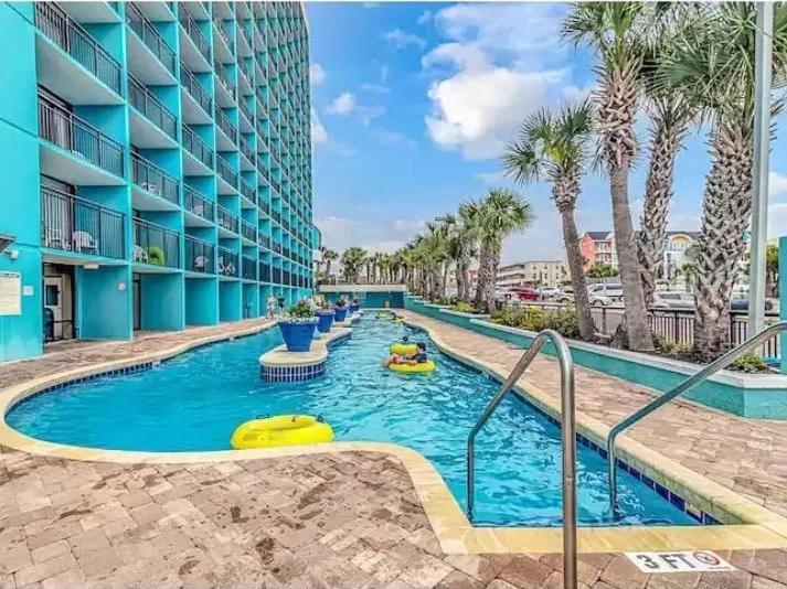 Ocean Front King Suit Myrtle Beach Heated Pools Landmark Exteriör bild
