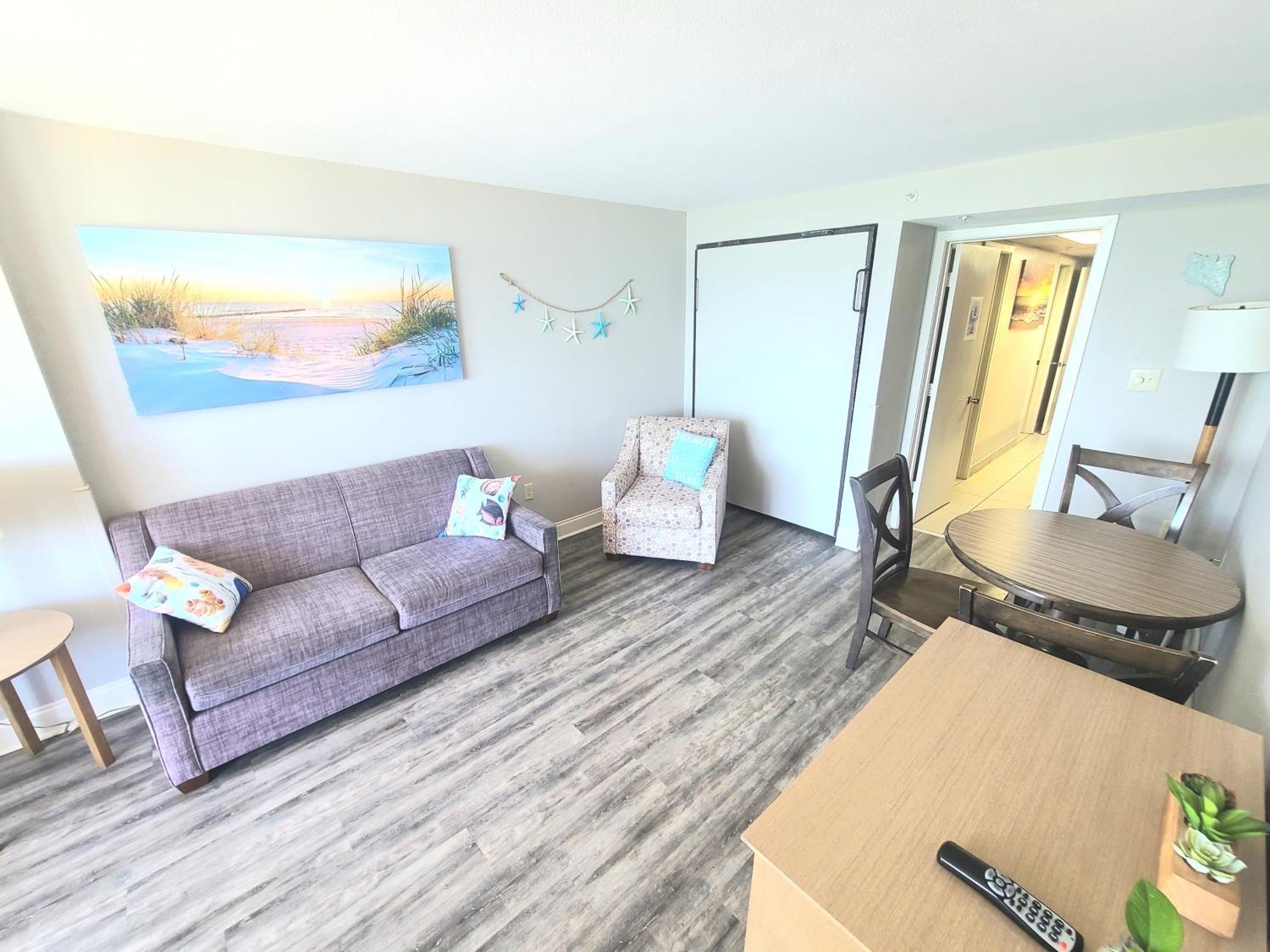 Ocean Front King Suit Myrtle Beach Heated Pools Landmark Exteriör bild